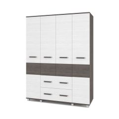 ВИОРА Шкаф 4-х дверный В43 в Урае - uray.mebel24.online | фото