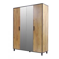 Шкаф 4-х створчатый "Лофт 4" в Урае - uray.mebel24.online | фото