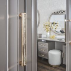 Шкаф 5-ти ств с зеркалами Мокко (серый камень) в Урае - uray.mebel24.online | фото 3