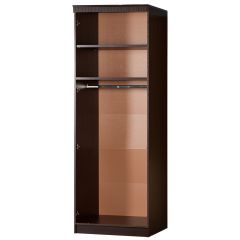 Шкаф для одежды №609 Инна Денвер темный в Урае - uray.mebel24.online | фото 2