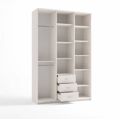 Шкаф комбинированный Дуэт Люкс с зеркалом в Урае - uray.mebel24.online | фото 11