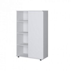 Шкаф комбинированный Дельта Лофт-13 Белый в Урае - uray.mebel24.online | фото