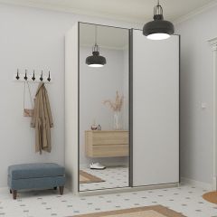 Шкаф-купе 1400 серии SOFT D1+D3+B2+PL1 (2 ящика+1штанга) профиль «Графит» в Урае - uray.mebel24.online | фото 4