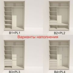 Шкаф-купе 1600 серии SOFT D6+D4+B2+PL2 (2 ящика+1штанга+1 полка) профиль «Капучино» в Урае - uray.mebel24.online | фото 7
