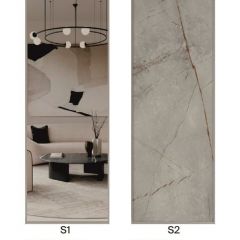 Шкаф-купе 1700 серии SILVER S1+S1+B2+PL2 (2 ящика+1 штанга+1 полка) профиль «Серебро» в Урае - uray.mebel24.online | фото 7