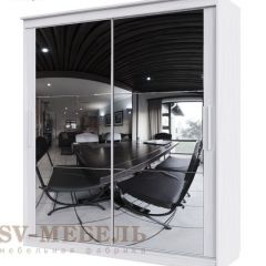 Шкаф-купе №19 Серия 3 Квадро (1500) Ясень Анкор светлый в Урае - uray.mebel24.online | фото