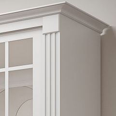 Шкаф-купе 2450 серии NEW CLASSIC K5+K5+K5+B22+PL3 (по 2 ящика лев/прав+1 штанга+1полка) профиль «Капучино» в Урае - uray.mebel24.online | фото 4