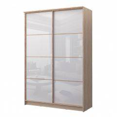 Шкаф-купе Байкал-2 СТЛ.268.11 (Дуб сонома/Белый глянец) в Урае - uray.mebel24.online | фото 2