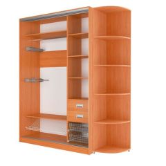 Шкаф-купе Элвис 1500 вариант 2 (Зеркало/Зеркало) в Урае - uray.mebel24.online | фото 3