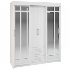 Шкаф-купе Фортуна (МОНО Белый) в Урае - uray.mebel24.online | фото