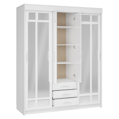 Шкаф-купе Фортуна (МОНО Белый) в Урае - uray.mebel24.online | фото 3