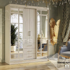 Шкаф-купе Маэстро (Ясень белый) в Урае - uray.mebel24.online | фото 2