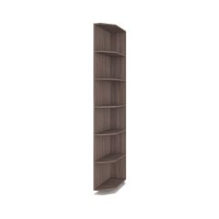 РОЛАНД Шкаф-купе с зеркалами Шимо темный (600*1800) Р683 в Урае - uray.mebel24.online | фото 5