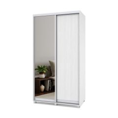 РОЛАНД Шкаф-купе с зеркалом Анкор светлый (600*1200) Р622 в Урае - uray.mebel24.online | фото