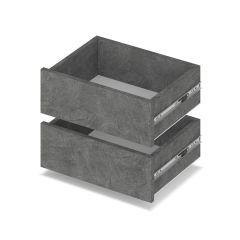 РОЛАНД Шкаф-купе с зеркалом Камень темный (450*1600) Р462 в Урае - uray.mebel24.online | фото 4