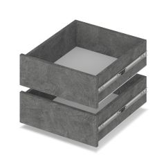 РОЛАНД Шкаф-купе с зеркалом Камень темный (600*1800) Р682 в Урае - uray.mebel24.online | фото 3