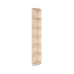 РОЛАНД Шкаф-купе с зеркалом Млечный дуб (450*1600) Р462 в Урае - uray.mebel24.online | фото