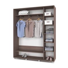 РОЛАНД Шкаф-купе Шимо темный (450*1800) Р481 в Урае - uray.mebel24.online | фото 2