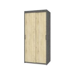 ТОМАС Шкаф-купе Камень темный - Ирландский дуб Т21 в Урае - uray.mebel24.online | фото