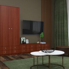 Шкаф Нина (М6) Итальянский орех в Урае - uray.mebel24.online | фото