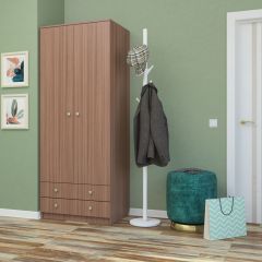 Шкаф Нина (М6) Ясень шимо темный в Урае - uray.mebel24.online | фото