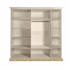 Шкаф платяной 5-створчатый Тиффани штрих-лак/золото (ТФШ2/5) в Урае - uray.mebel24.online | фото 2