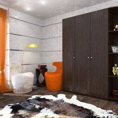 Шкаф распашкой Оксана 1200 (ЛДСП 1 кат.) в Урае - uray.mebel24.online | фото 9