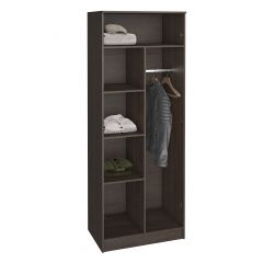 Шкаф Ронда ШК-20 без зеркала (венге/беленый дуб) в Урае - uray.mebel24.online | фото 2