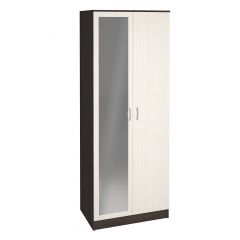 Шкаф Ронда ШК-20 без зеркала (венге/беленый дуб) в Урае - uray.mebel24.online | фото 3