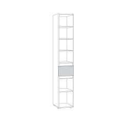 Шкаф с ящиком 13.202 Сидней в Урае - uray.mebel24.online | фото 2