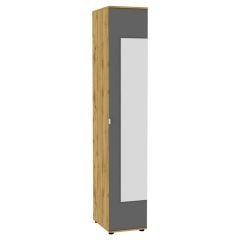 Шкаф с зеркалом "Алиса (H2_M)" с торцевой ручкой в Урае - uray.mebel24.online | фото 18