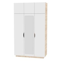 Шкаф с зеркалом "Аврора (H21_M)" в Урае - uray.mebel24.online | фото