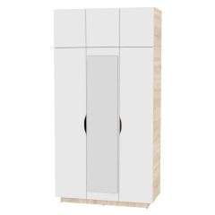 Шкаф с зеркалом "Аврора (H23_M)" в Урае - uray.mebel24.online | фото