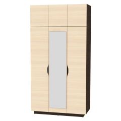 Шкаф с зеркалом "Аврора (H23_M)" в Урае - uray.mebel24.online | фото 8