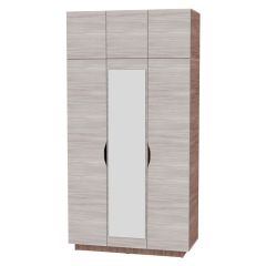 Шкаф с зеркалом "Аврора (H23_M)" в Урае - uray.mebel24.online | фото 11