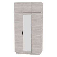 Шкаф с зеркалом "Аврора (H23_M)" в Урае - uray.mebel24.online | фото 12