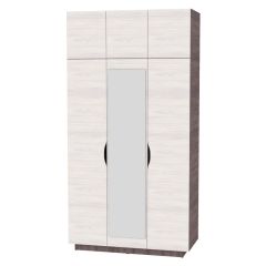 Шкаф с зеркалом "Аврора (H23_M)" в Урае - uray.mebel24.online | фото 14