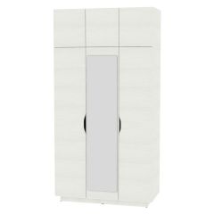 Шкаф с зеркалом "Аврора (H23_M)" в Урае - uray.mebel24.online | фото 16