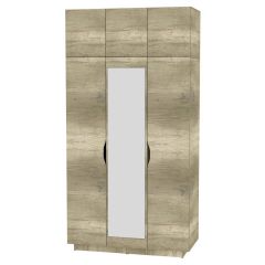 Шкаф с зеркалом "Аврора (H23_M)" в Урае - uray.mebel24.online | фото 17