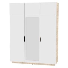 Шкаф с зеркалом "Аврора (H29_M)" в Урае - uray.mebel24.online | фото 3