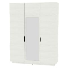 Шкаф с зеркалом "Аврора (H29_M)" в Урае - uray.mebel24.online | фото 16