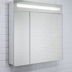 Шкаф-зеркало Аврора 65 с подсветкой LED Домино (DV8006HZ) в Урае - uray.mebel24.online | фото 6