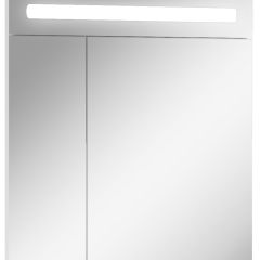 Шкаф-зеркало Аврора 65 с подсветкой LED Домино (DV8006HZ) в Урае - uray.mebel24.online | фото