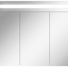 Шкаф-зеркало Аврора 85 с подсветкой LED Домино (DV8010HZ) в Урае - uray.mebel24.online | фото 4