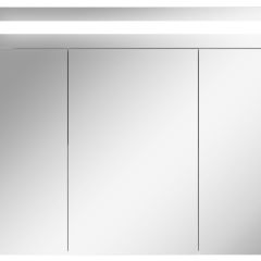 Шкаф-зеркало Аврора 90 с подсветкой LED Домино (DV8011HZ) в Урае - uray.mebel24.online | фото 4