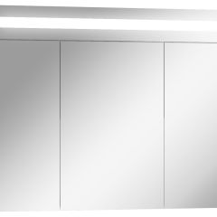 Шкаф-зеркало Аврора 90 с подсветкой LED Домино (DV8011HZ) в Урае - uray.mebel24.online | фото 1