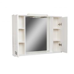 Шкаф-зеркало Cube 90 Эл. Домино (DC5012HZ) в Урае - uray.mebel24.online | фото 3