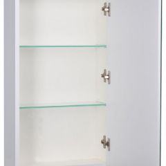Шкаф-зеркало Хеппи 50 Идеал левый/правый Домино (DI44191HZ) в Урае - uray.mebel24.online | фото 2