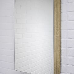 Шкаф-зеркало Мечта 40 Дуб сонома АЙСБЕРГ (DM2317HZ) в Урае - uray.mebel24.online | фото 5