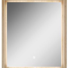 Шкаф-зеркало Nice 60 с подсветкой Домино (DN4706HZ) в Урае - uray.mebel24.online | фото 2